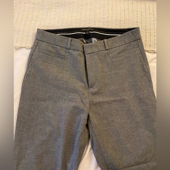 Banana Republic size 10 gray work pants - Picture 3 of 5